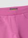 Rosa Flared-Treggings aus elastischer Bio-Baumwolle_3