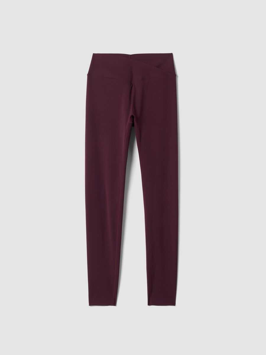 Violette Slim-Leggings aus Stretchmaterial mit Regular-Bund &ndash; ALTAVIA STUDIO_5