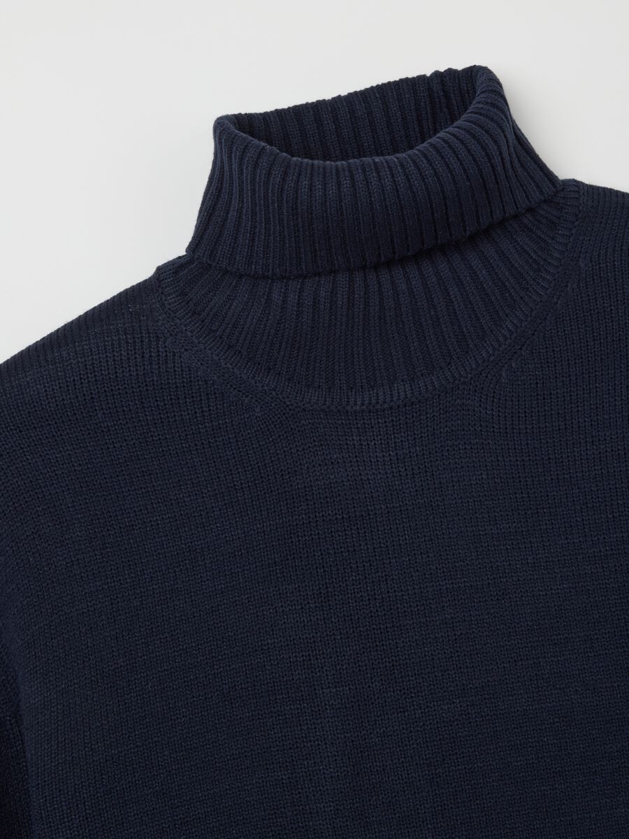 Blue High-Neck Jumper_5