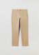 Stretch cotton slim fit trousers_1