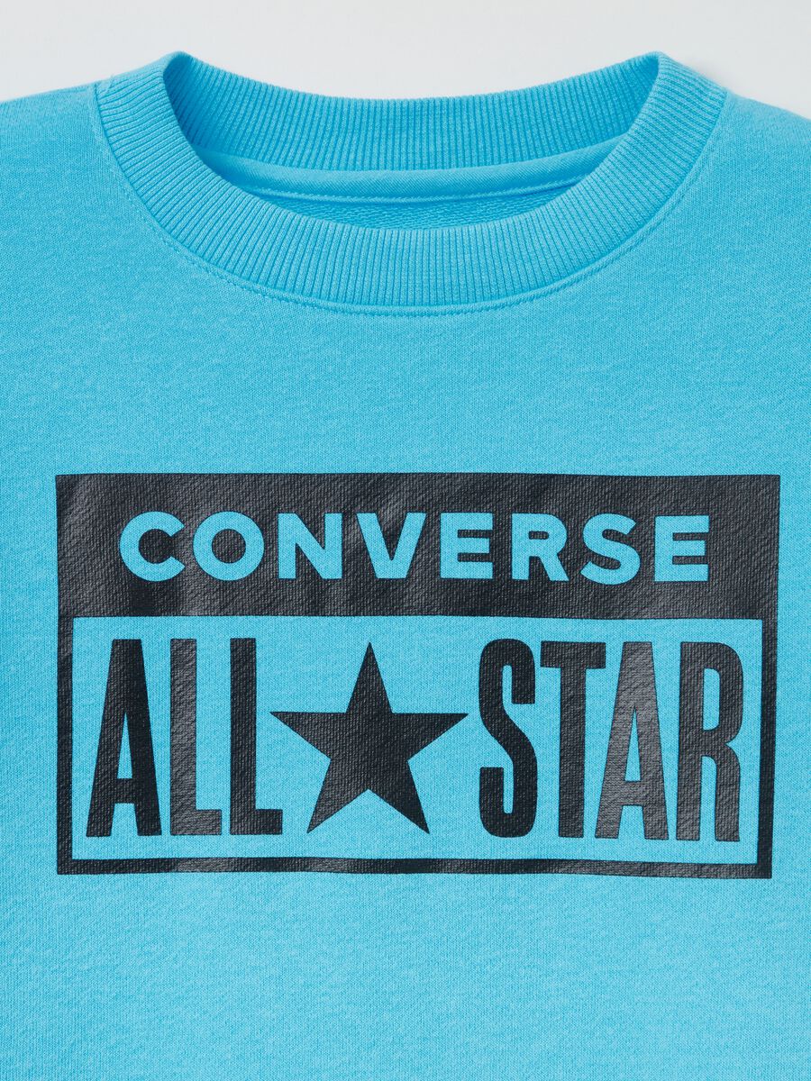 Sweatshirt with round neck and All Star logo_1