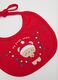 Baby Christmas bibs twin pack in multicolour pure cotton_2