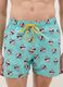 Blue Swim Shorts with Popeye Prints_1