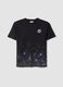 Kids' Oversized Black Pure Cotton Pok&eacute;mon Print T-shirt_0