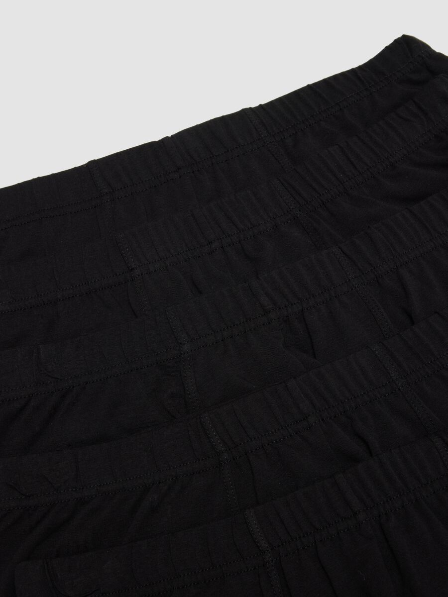 5er-Pack schwarze Boxershorts aus Bio-Baumwolle_5