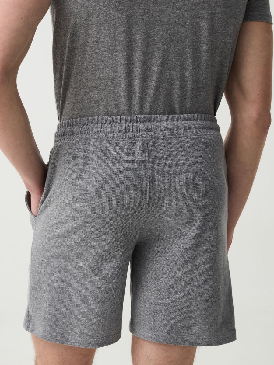 Shorts pijama con cordón de ajuste_2
