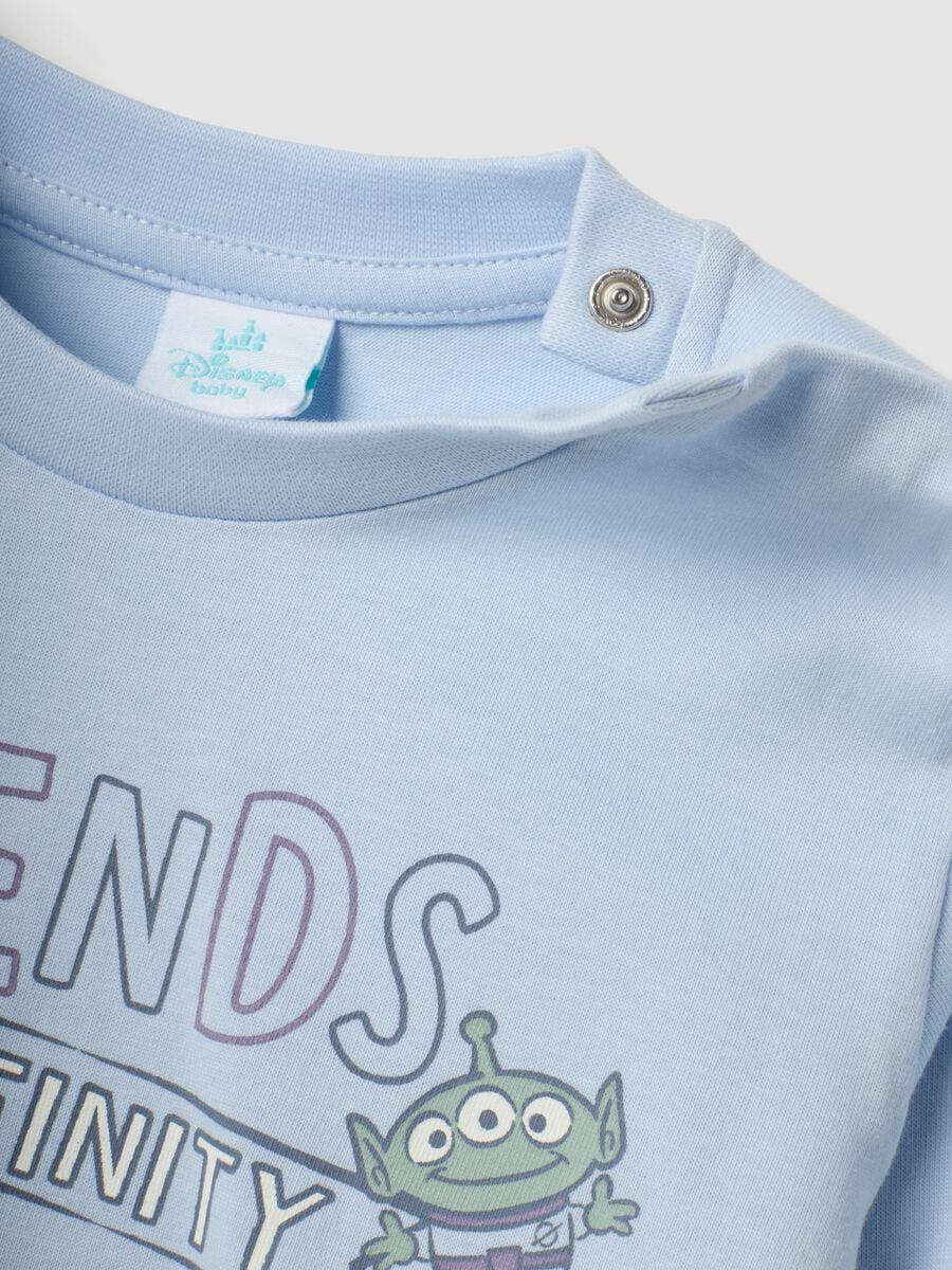 Hellblauer Toy Story Schlafanzug aus reiner Bio-Baumwolle f&uuml;r Baby und Kleinkind_2