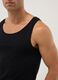 Black Supima cotton vest top, regular fit_3