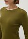 Pure Cotton Green Long Sleeve Regular Fit Shirt_3
