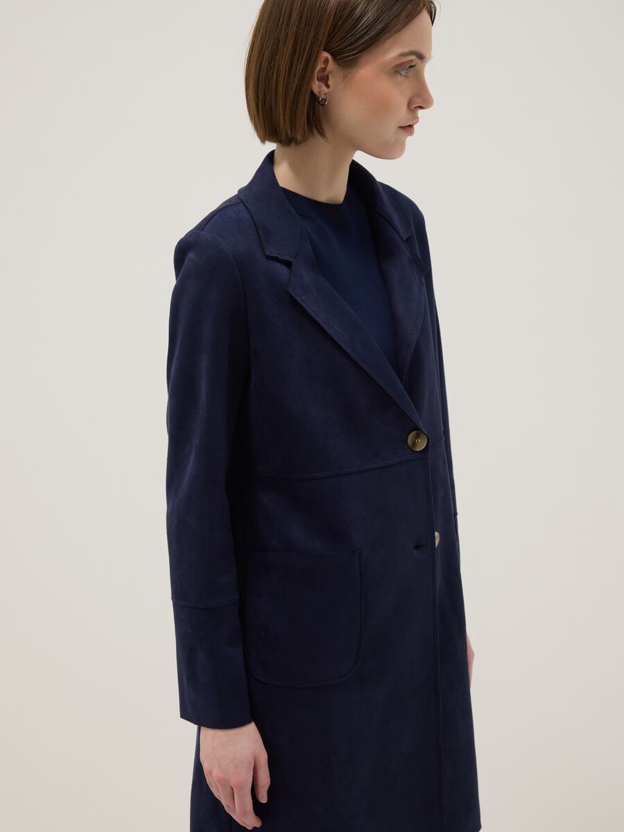 Light blue jacket regular fit with large pockets_1