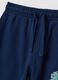 Blaue Jogginghose aus reiner Baumwolle_2