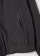 Black stretch-fabric jacket with zip_1