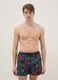 Multicolour tropical print swim shorts_0