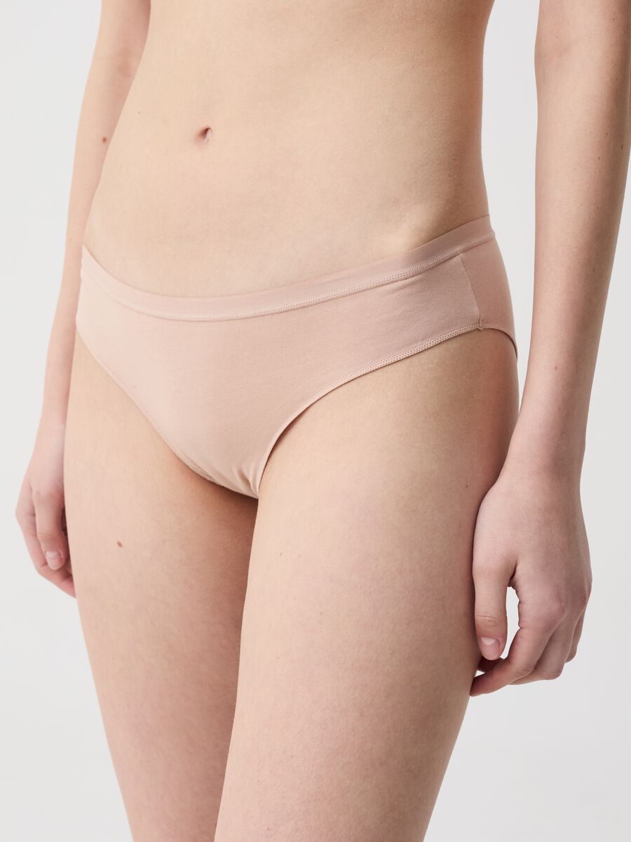 The Nude Effect briefs in stretch organic cotton_1