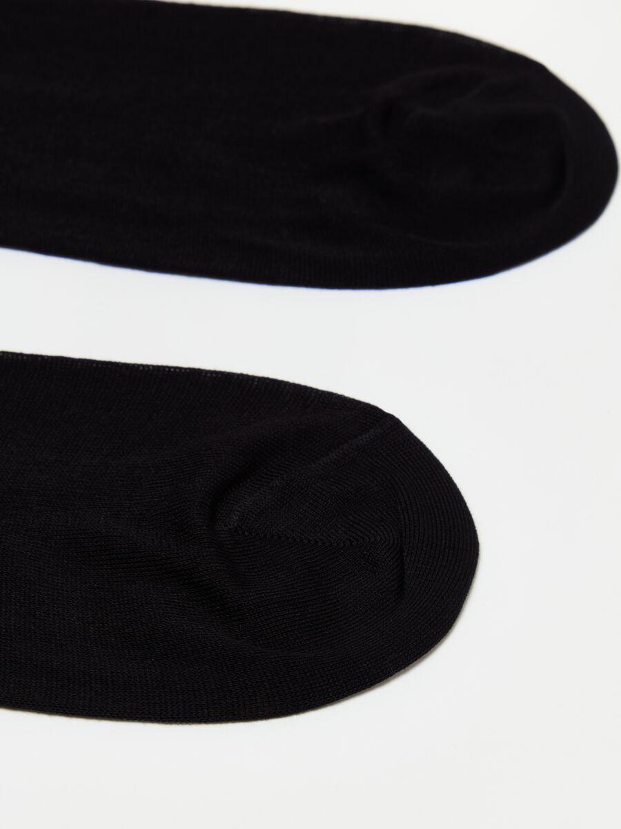 Two-pair pack long Supima cotton socks_2