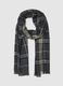 Grey Checked Scarf_0
