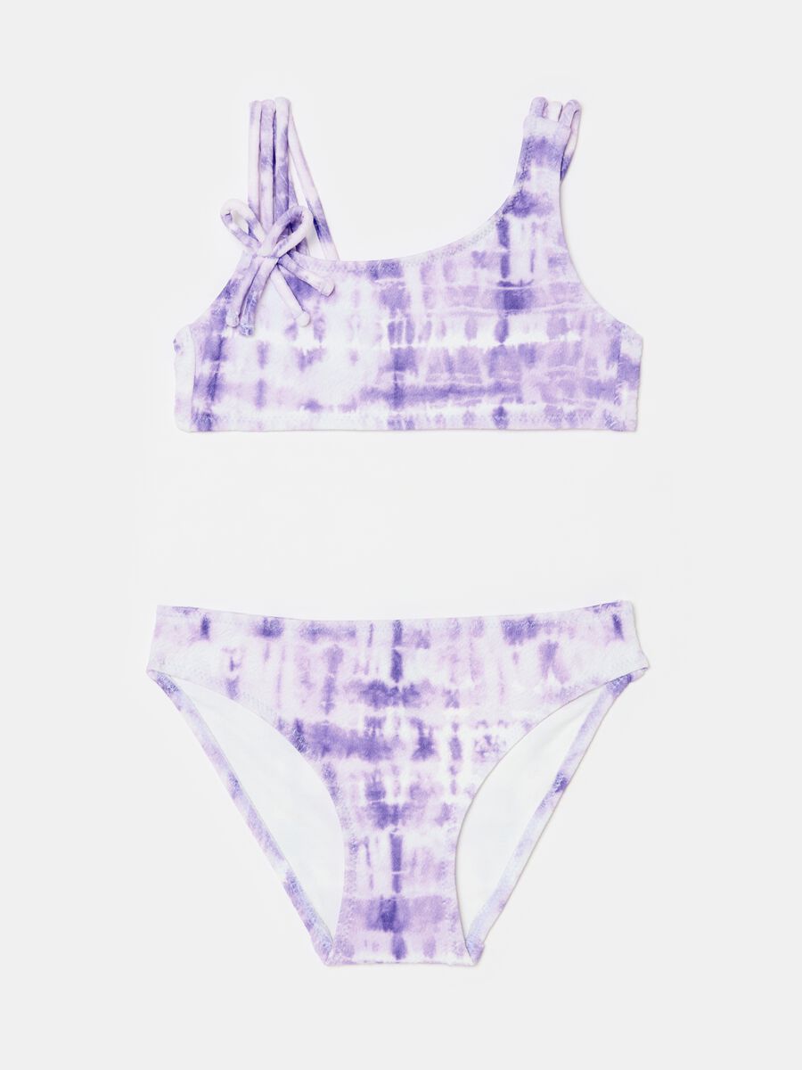 Bikini with tie-dye pattern_0