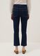 Stretch Cotton Denim Blue Bootcut Jeans_2