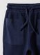 Boys' Regular Fit Blue Pure Cotton Trousers_2