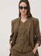 Green regular-fit viscose-blend blazer_0