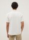 White short-sleeve stretch polo shirt_3