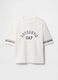 White cotton cropped T-shirt from Gap_4
