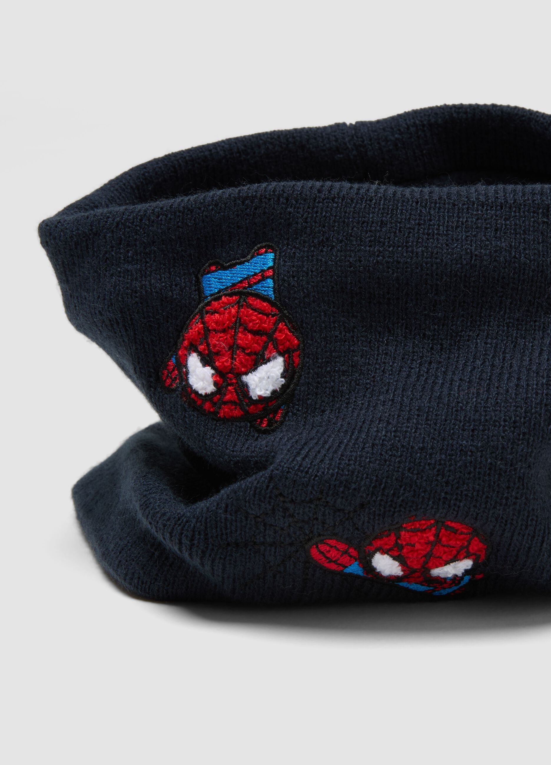Sciarpa blu con stampa MARVEL Spider-Man