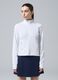 Wei&szlig;es ALTAVIA COURT Full-Zip-Sweatshirt aus elastischem Funktionsmaterial_1