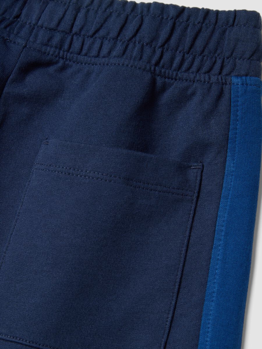 Kinder-Shorts aus reinem Baumwolle, regular fit in blau_3