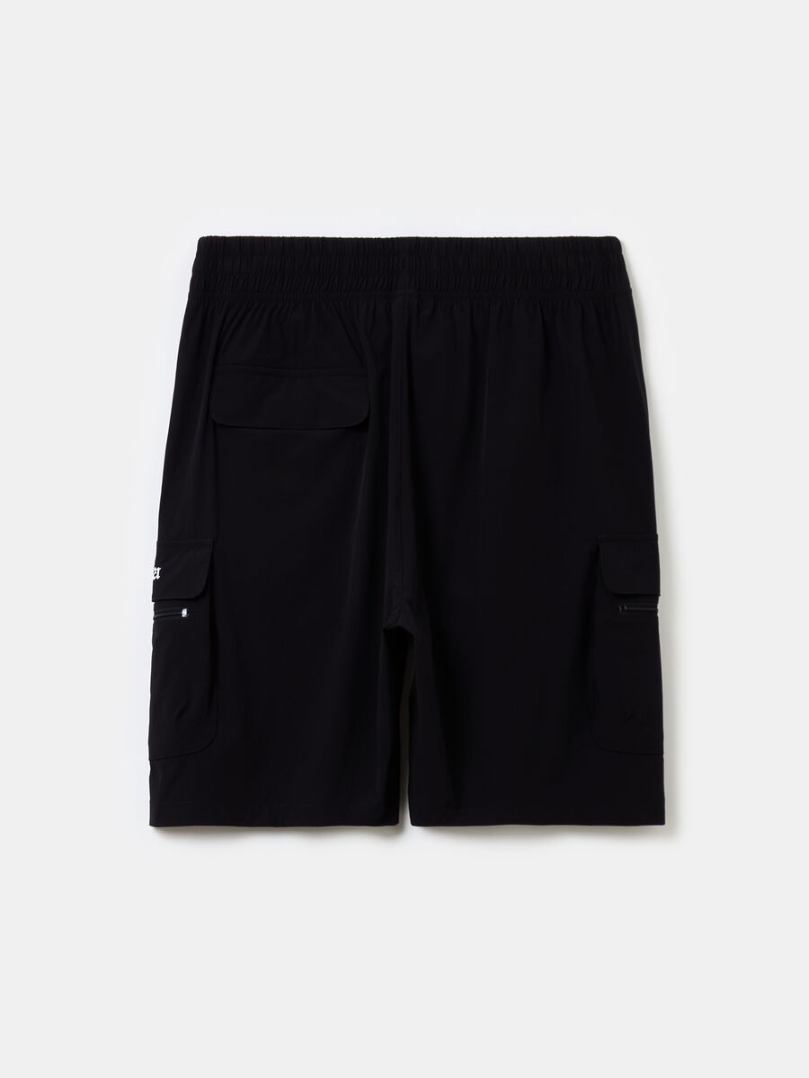 Cargo Shorts Black_5