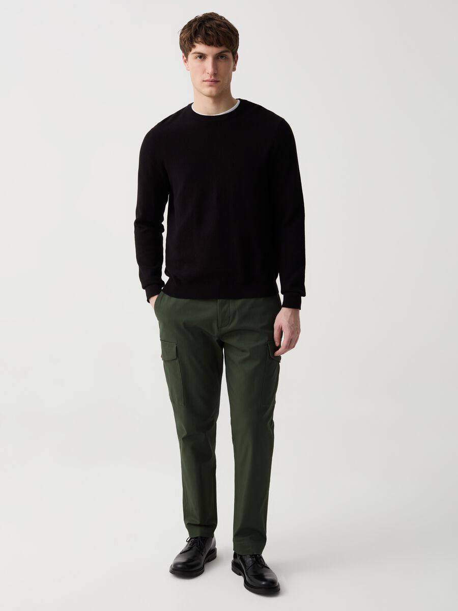 B.ST 1957 comfort-fit cargo trousers_0
