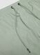 Green swim shorts with elasticated waistband and drawstring_5