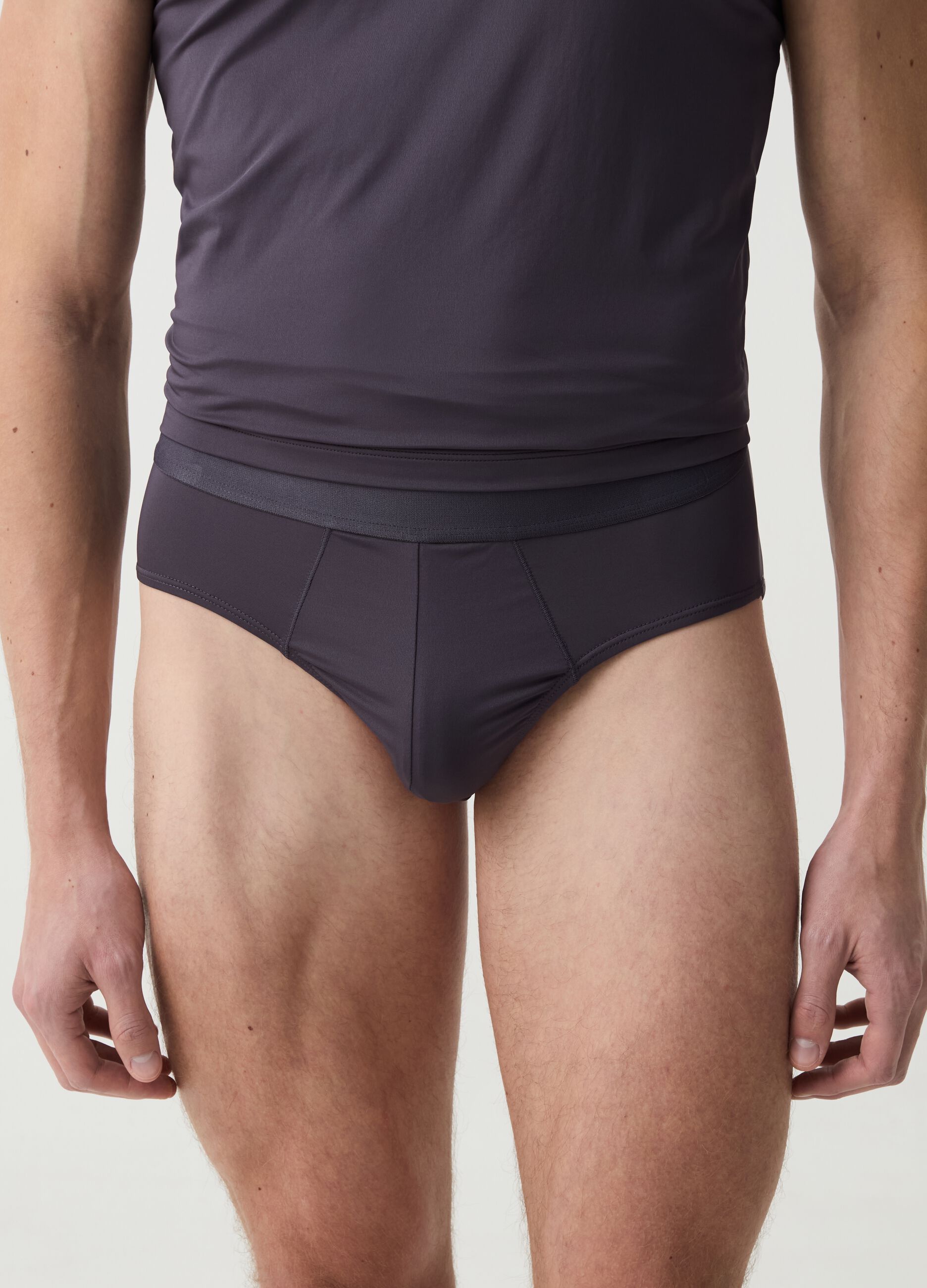 OVS Tech two-pack briefs in microfibre