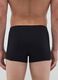 Black cotton regular fit boxer_3