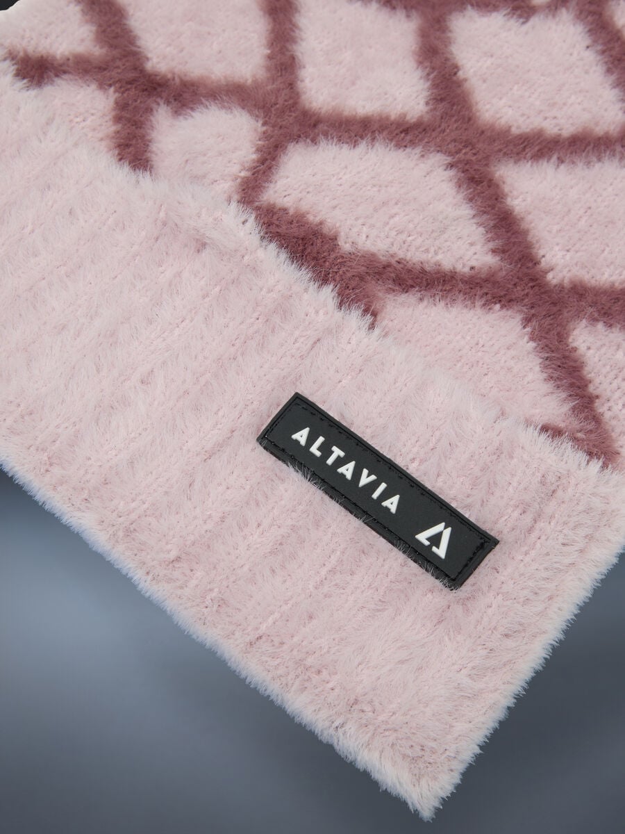 Knitted Beanie with Argyle Pattern ALTAVIA WITH DEBORAH COMPAGNONI_2