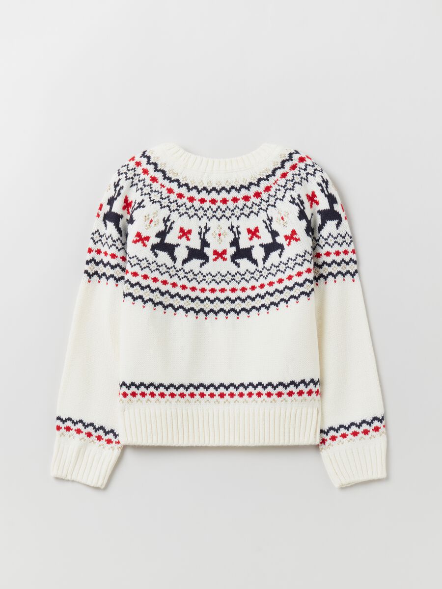 Pullover with Norwegian drawing_1