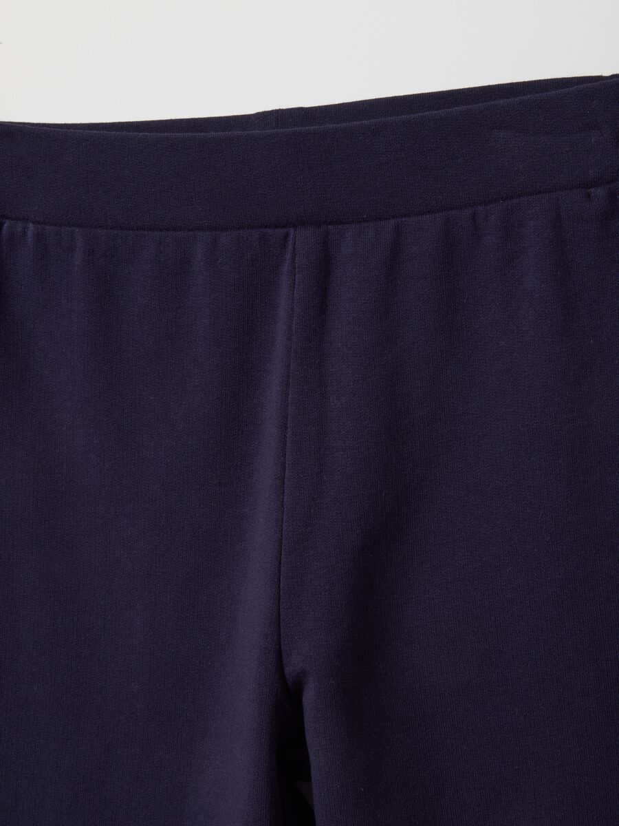 Girls' regular fit pure cotton multicolour jogger set_3