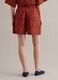 Rote Shorts aus reiner Baumwolle mit Print_2