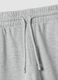 Grey cotton-blend joggers, regular fit_2