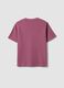 Pink relaxed-fit pure cotton short-sleeve T-shirt_1