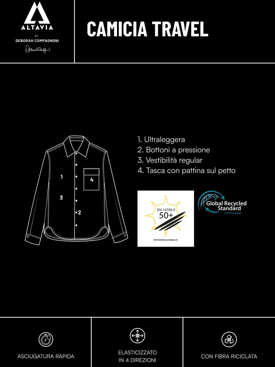 Travel Shirt ALTAVIA WITH DEBORAH COMPAGNONI_7