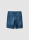 Blaue Denim-Shorts f&uuml;r Jungen aus Baumwollmix im Regular Fit_4
