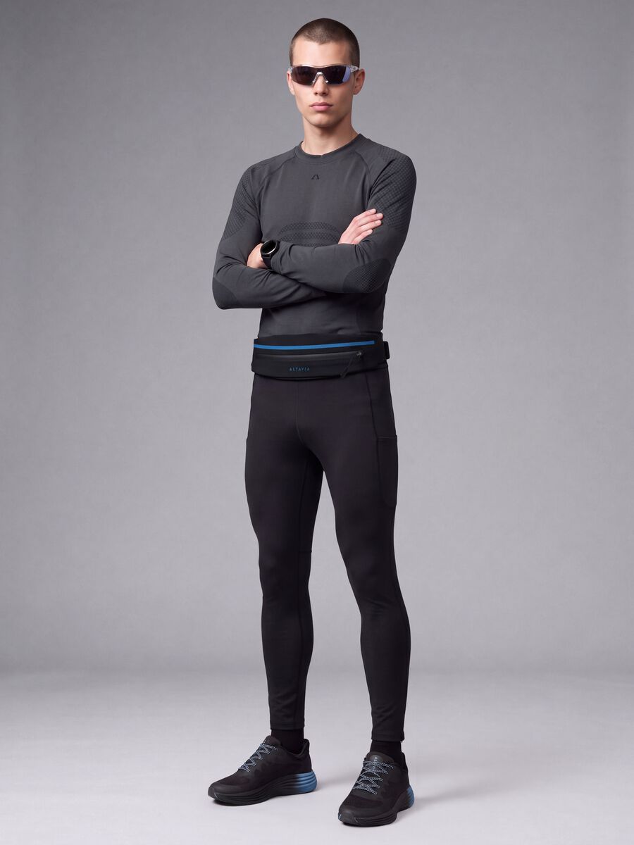 ALTAVIA Easy Dry black stretch technical trousers_0