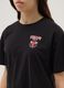Black pure cotton short-sleeve T-shirt_2