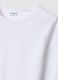 T-shirt bianca in jersey di puro cotone a maniche lunghe regular fit_1