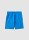 Boys&rsquo; blue pure cotton shorts, regular fit_0