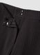 Grey pinstripe stretch viscose straight-leg trousers_6