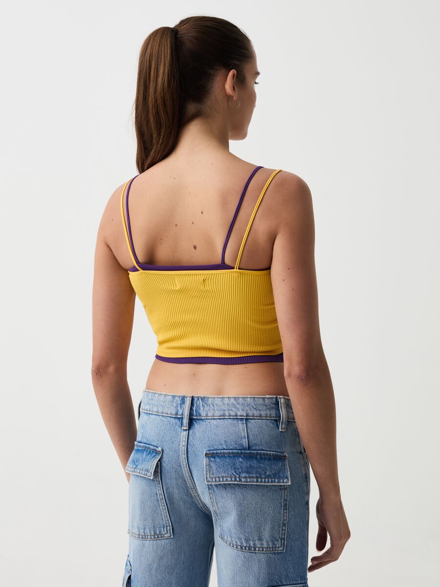 B.ANGEL FOR THE SEA BEYOND seamless ribbed crop top_2