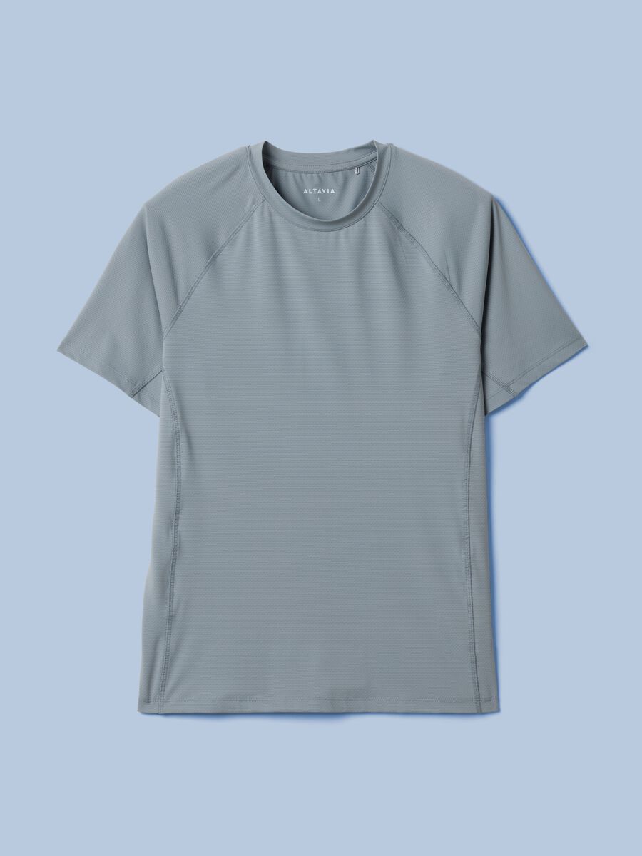 Grey ALTAVIA SAILING stretch T-shirt_4