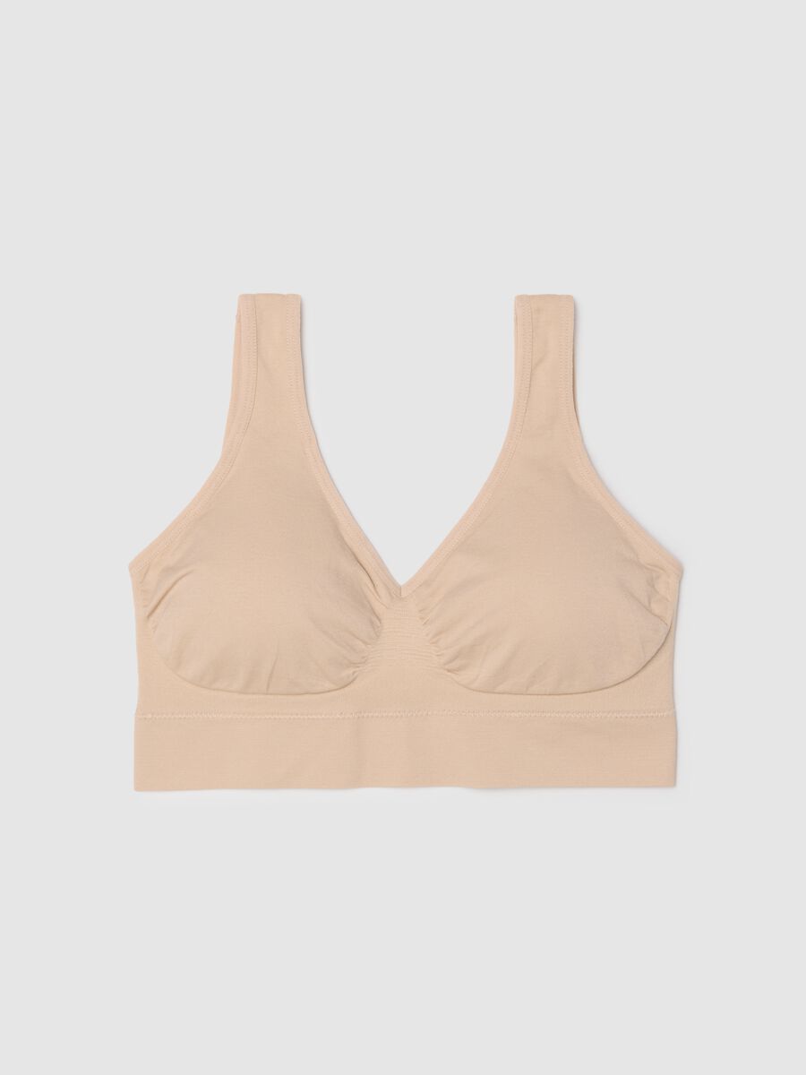 Beige Full Coverage Bra_4